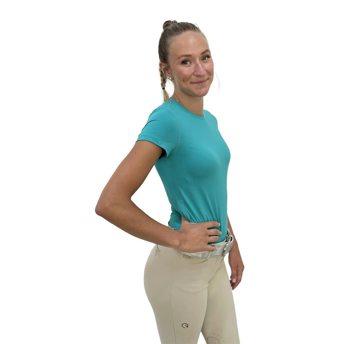 Tailored Sportsman Ladies Icefil Short Sleeve T-Shirt