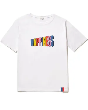 The Modern Happiness Tee in White