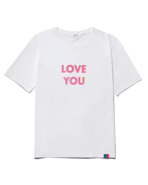 The White Modern Love Tee