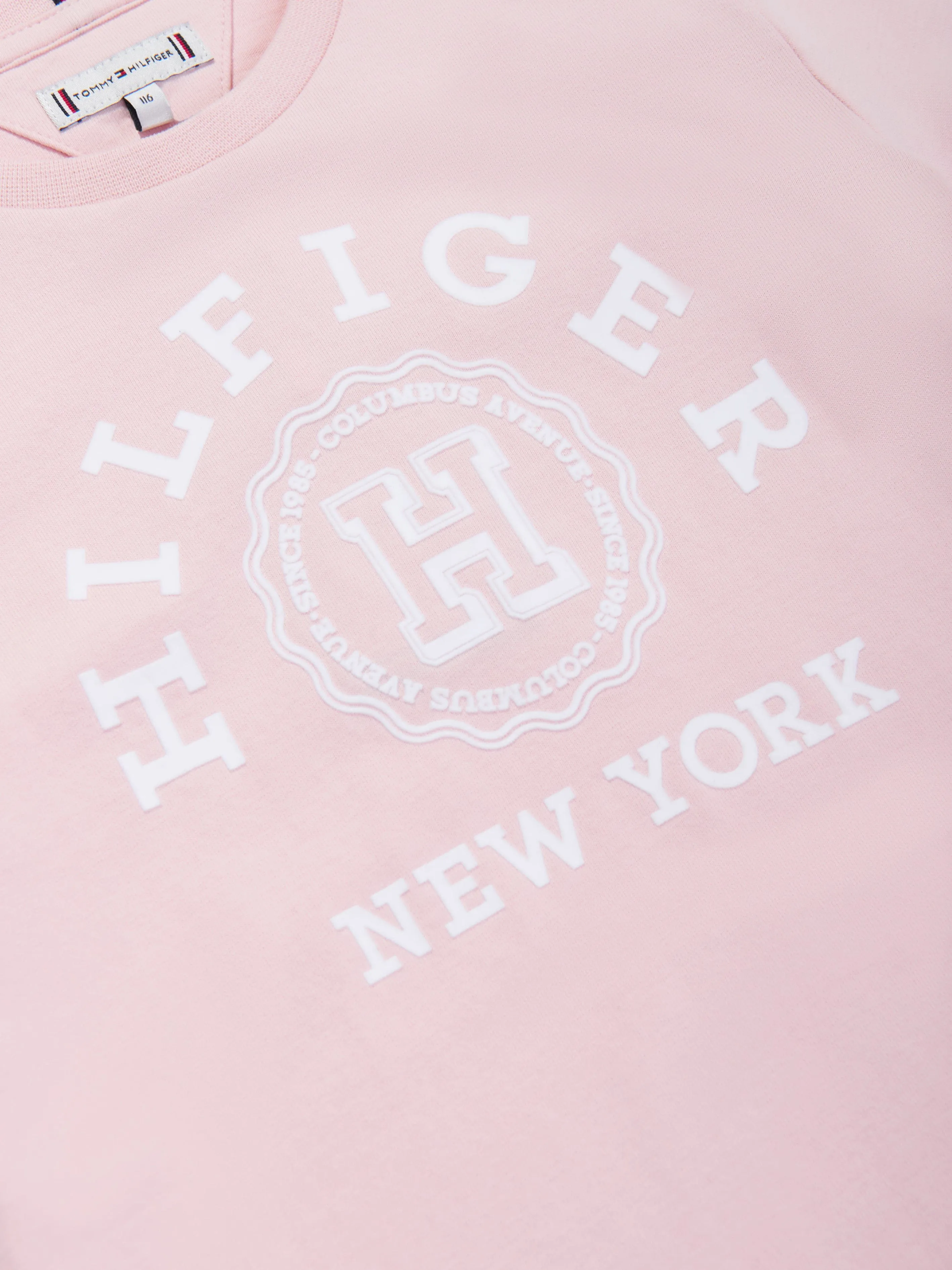 Tommy Hilfiger Girls Varsity T-Shirt in Pink