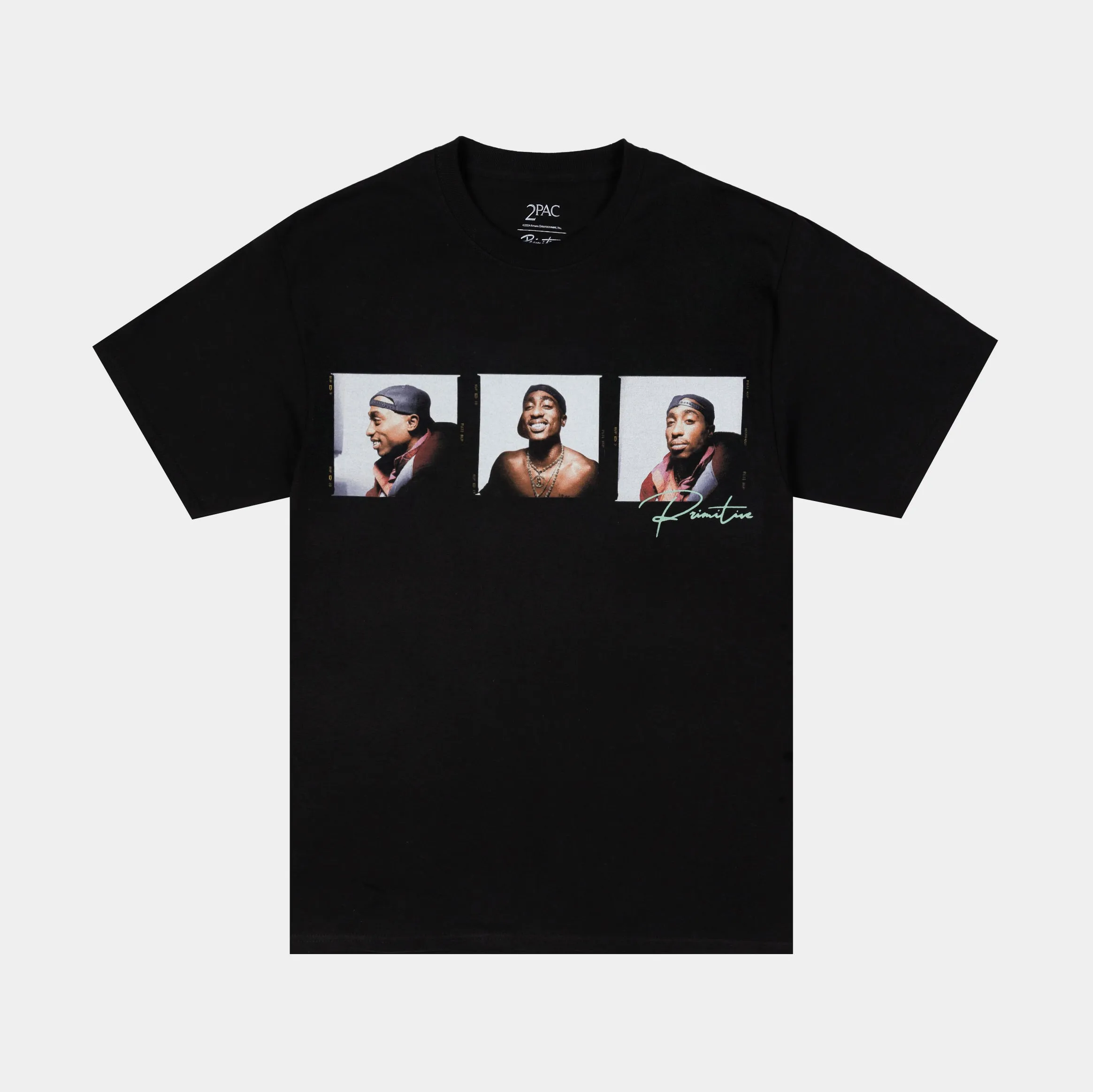 Tupac Truth Mens Short Sleeve Shirt (Black/Mint)