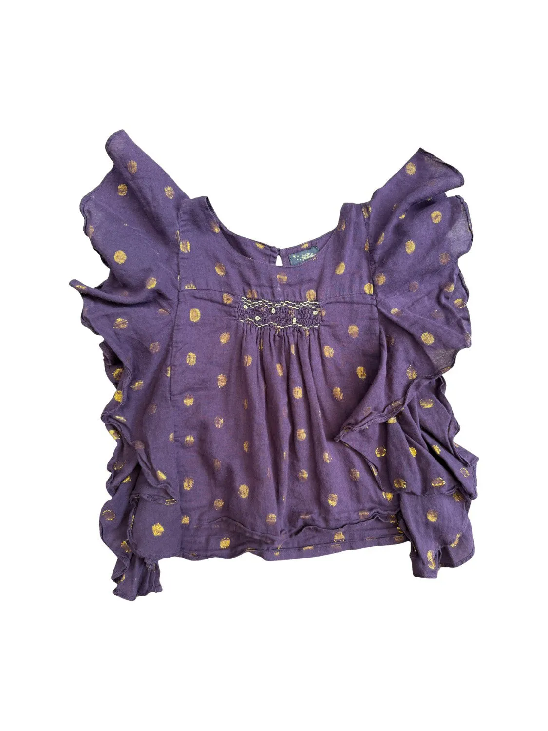 Velveteen Sleeveless Shirt 4T