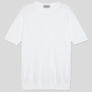 White Lorca Sea Island Cotton T-Shirt