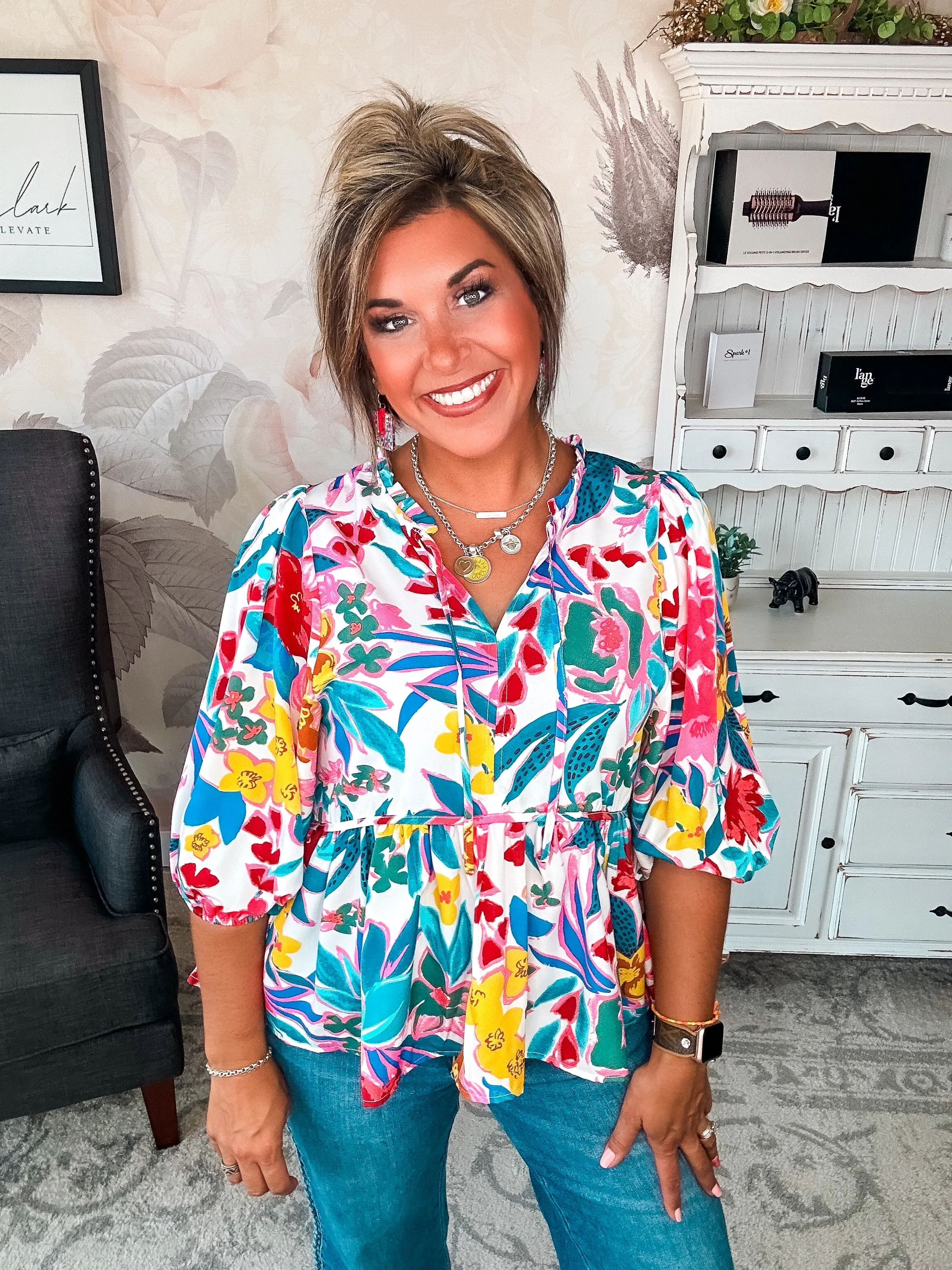 Wild Flowers Blouse