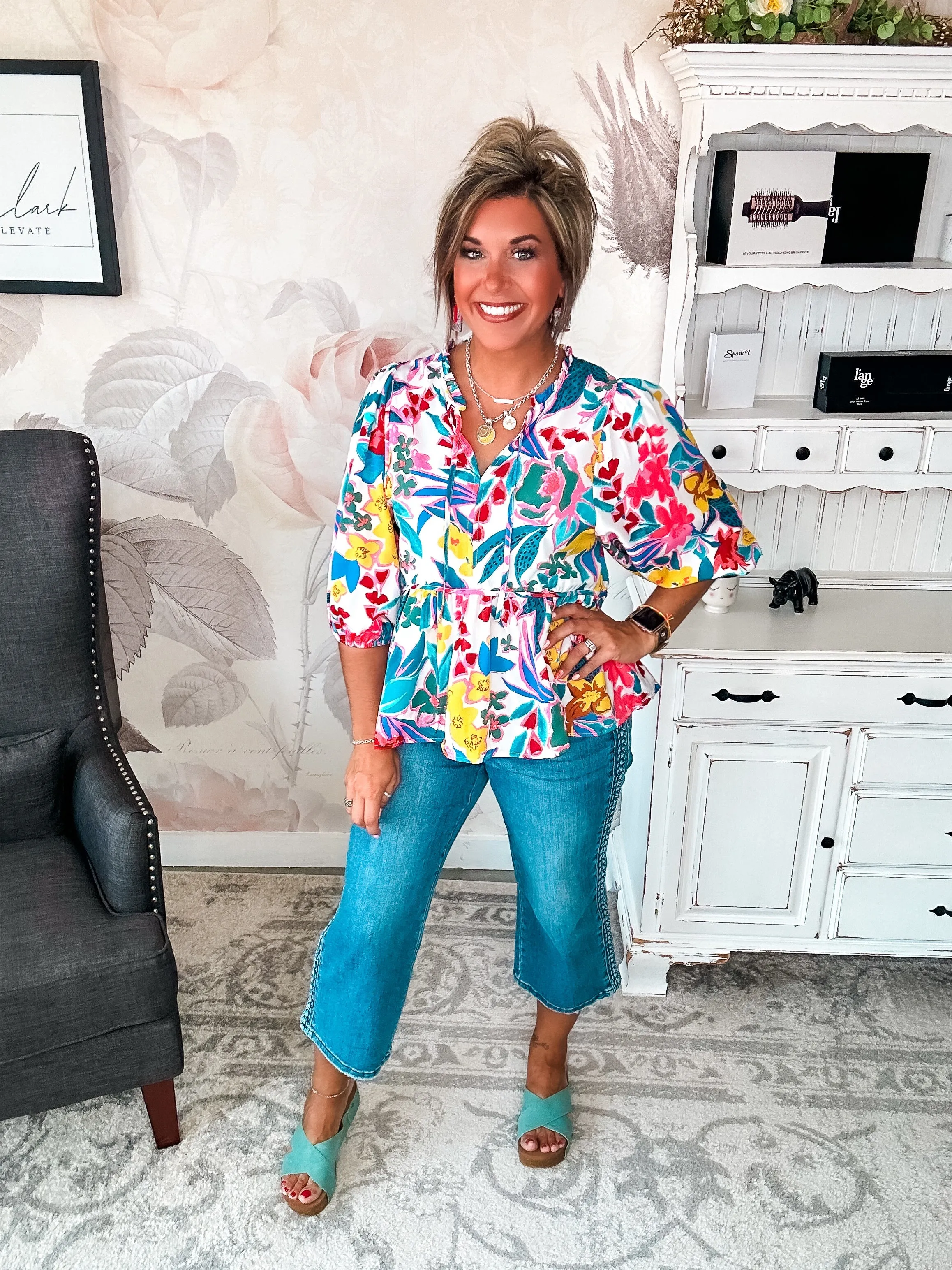 Wild Flowers Blouse