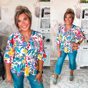 Wild Flowers Blouse