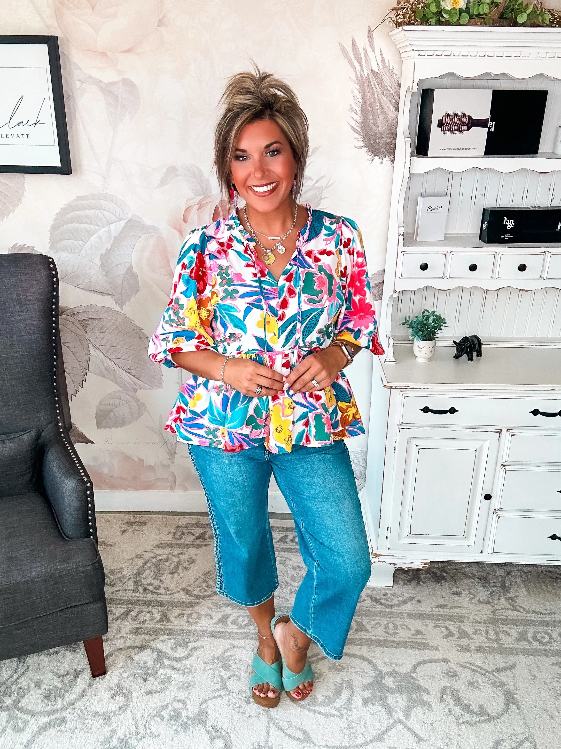 Wild Flowers Blouse