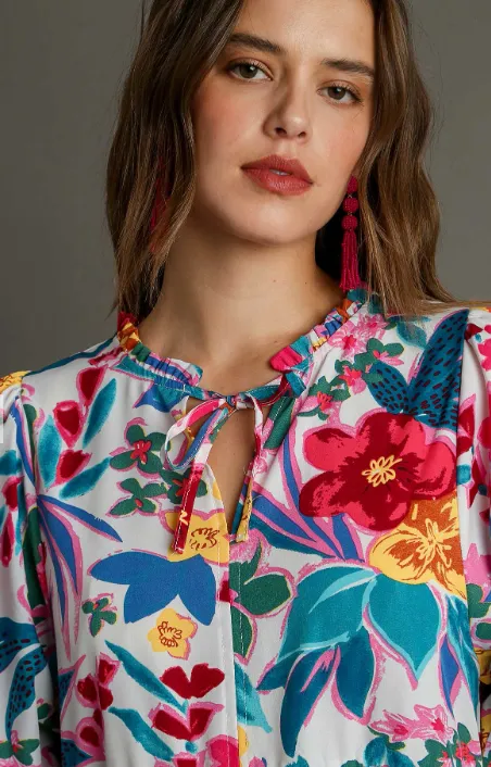 Wild Flowers Blouse