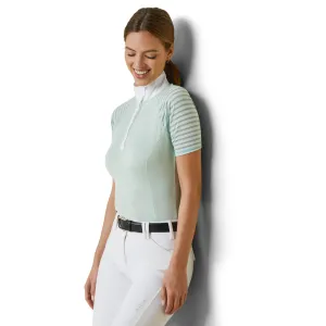 Womens Aptos Vent Show Shirt Aqua Foam