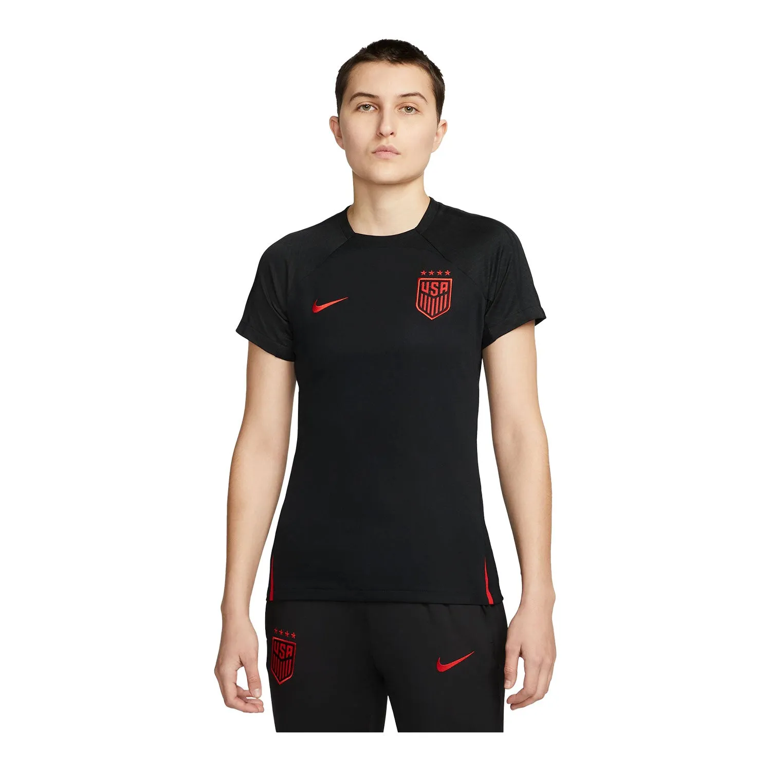 Women's Nike USWNT Strike Black Training Top