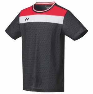 Yonex 10330 Men's Tournament Crew Neck T-Shirt (Black)